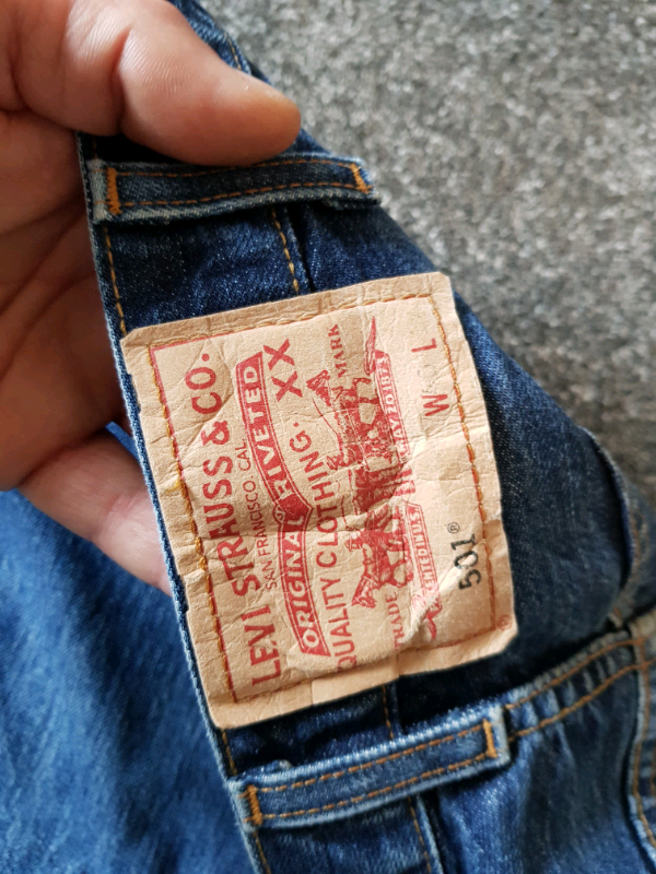 levis 501 w40 l34